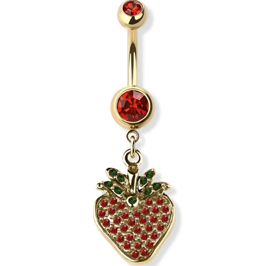 Strawberry Charm Belly Bar