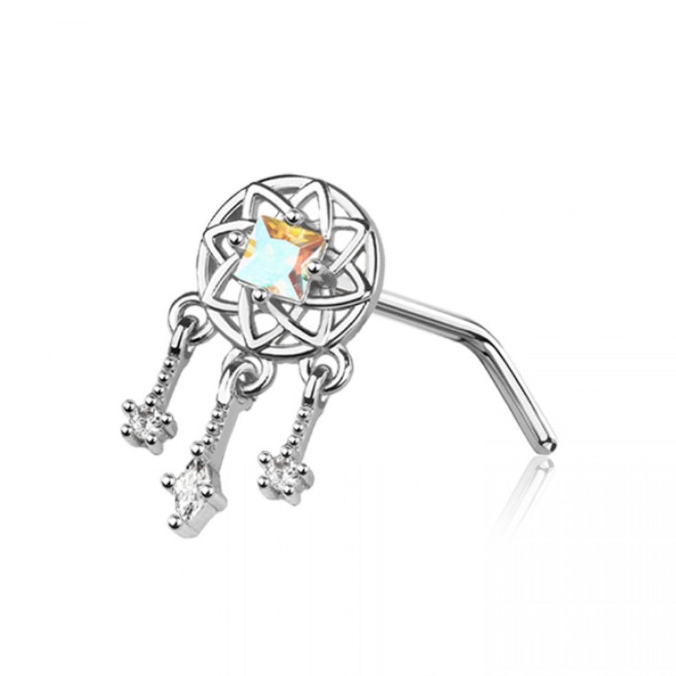 Dreamcatcher Nose Stud