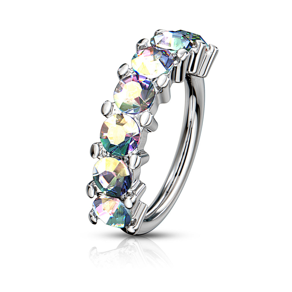 7Gem Crystal Nose Ring