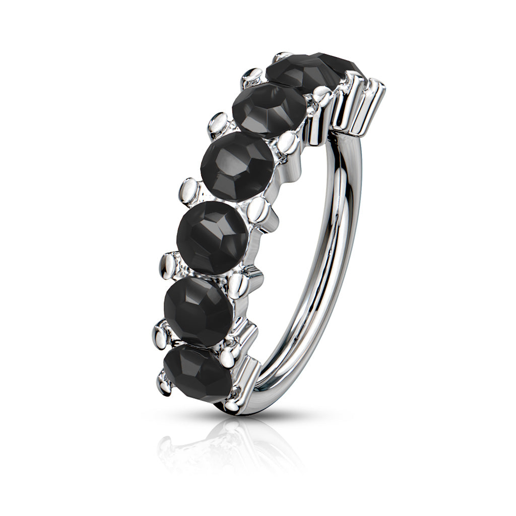7Gem Crystal Nose Ring