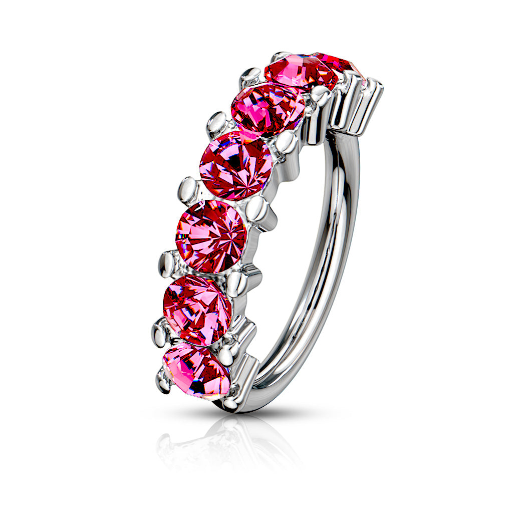 7Gem Crystal Nose Ring