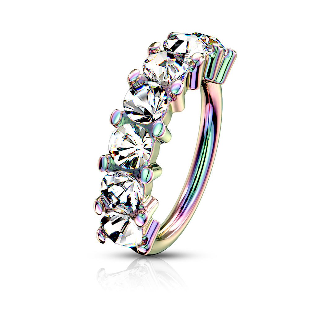 7Gem Crystal Nose Ring