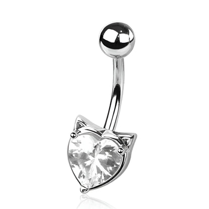 Cat Heart Belly Bar