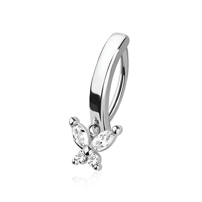 Butterfly Clicker Style Belly Bar