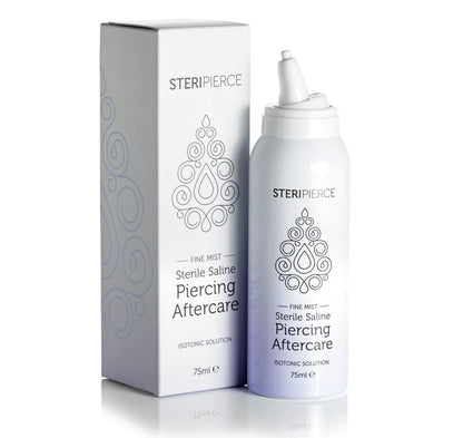 SteriPierce Fine Mist Sterile Saline Piercing
Aftercare - 75ml