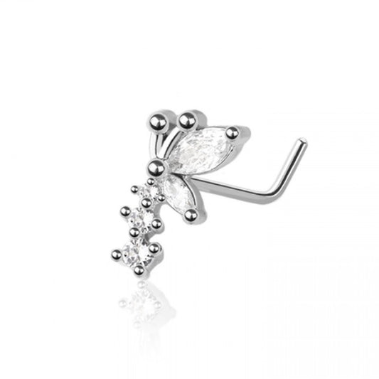 Butterfly Nose Stud
