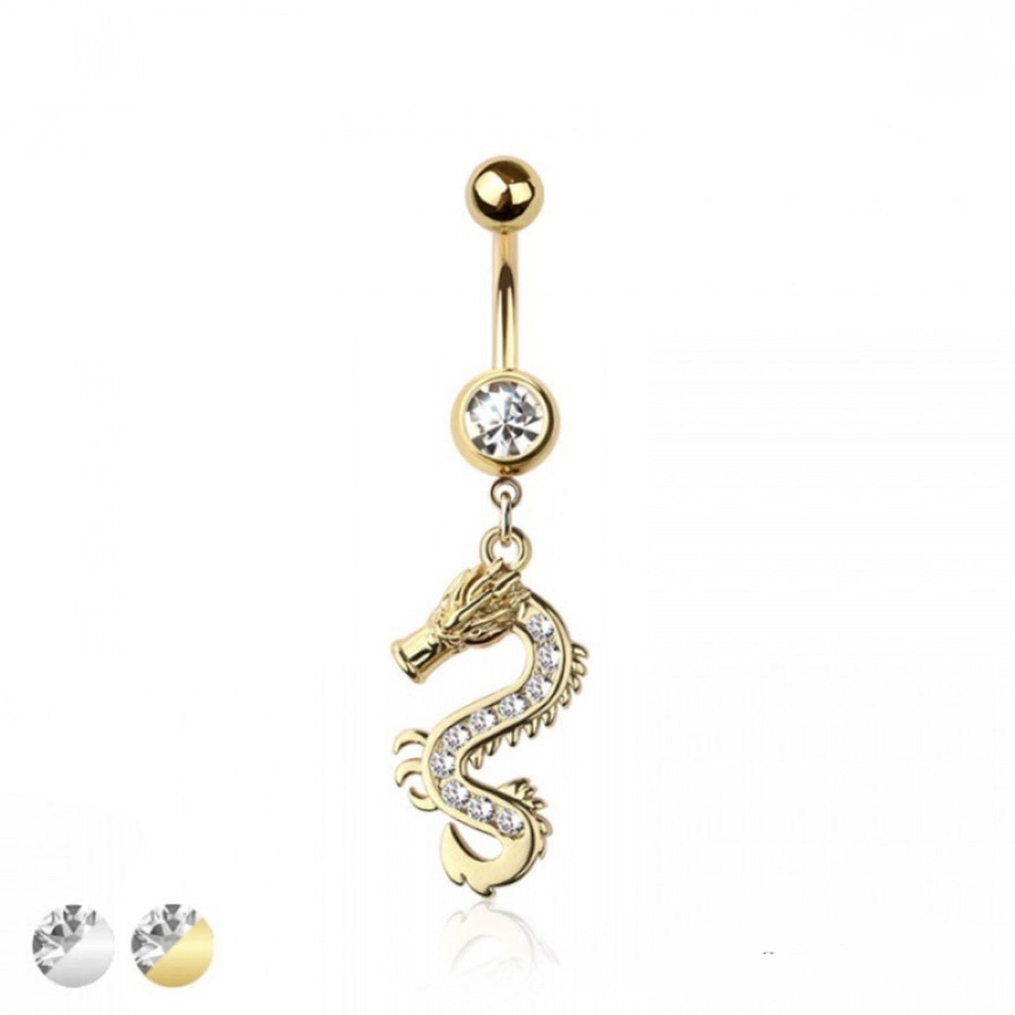 Cz Dragon Belly Bar