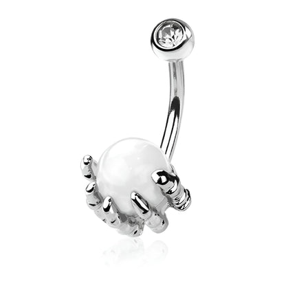 Skull Hand Belly Bar