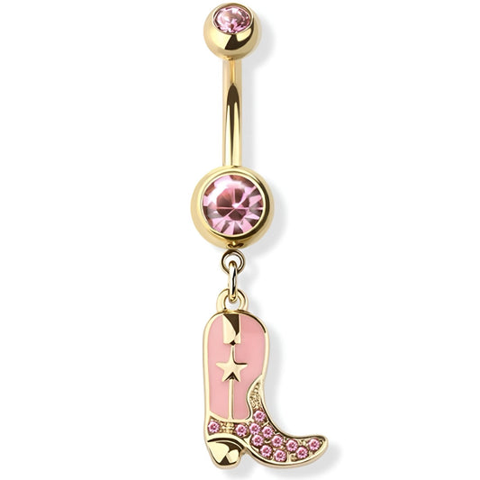 Gem Paved Cowboy Boot