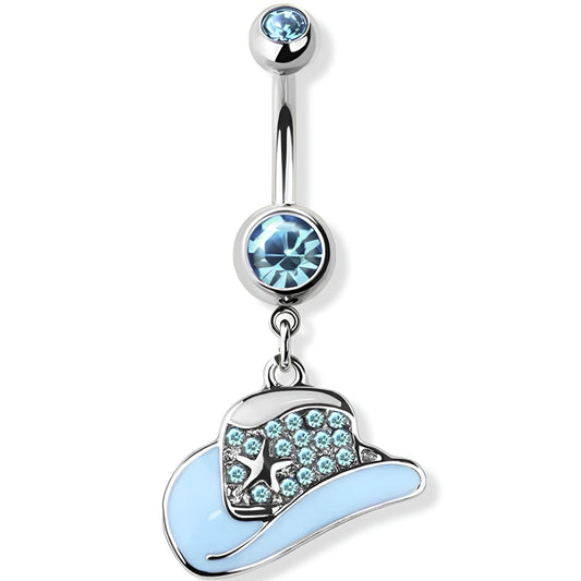 Gem Paved Cowboy Hat