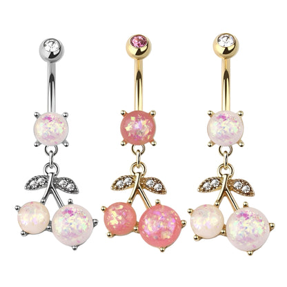 Double Opal Cherry Belly Bar