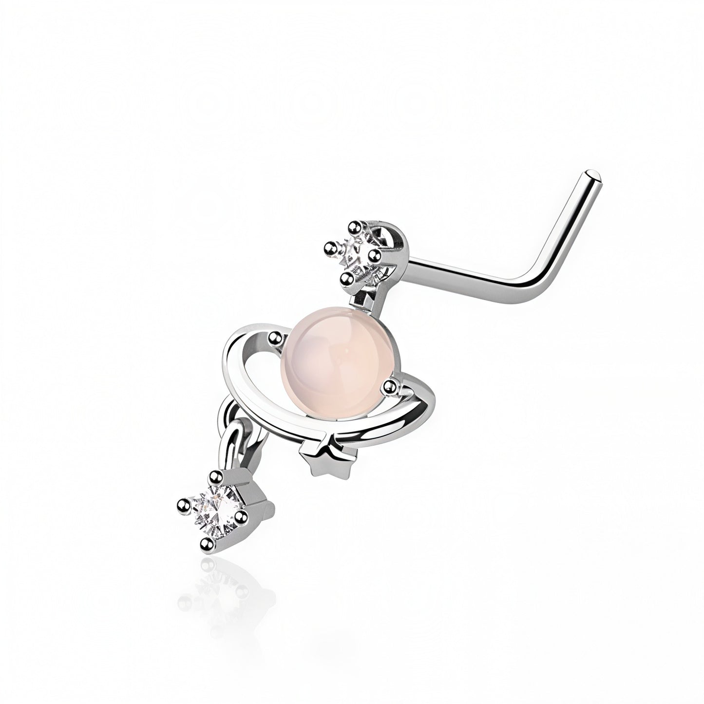Planet Cz Nose Stud