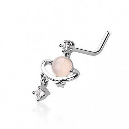 Planet Cz Nose Stud