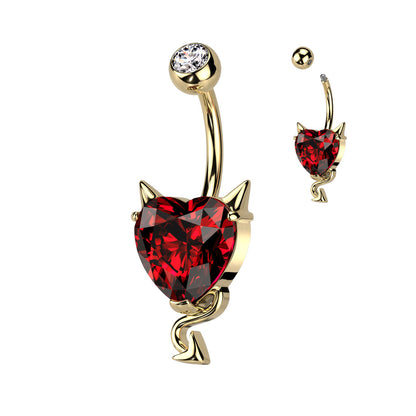 Heart Devil Belly Bar