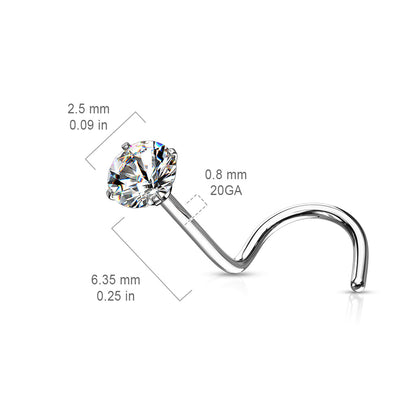 Crystal Nose Stud