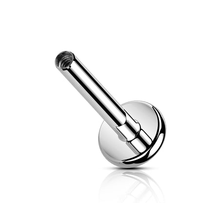 Flat Back Internally Threaded Labret Post