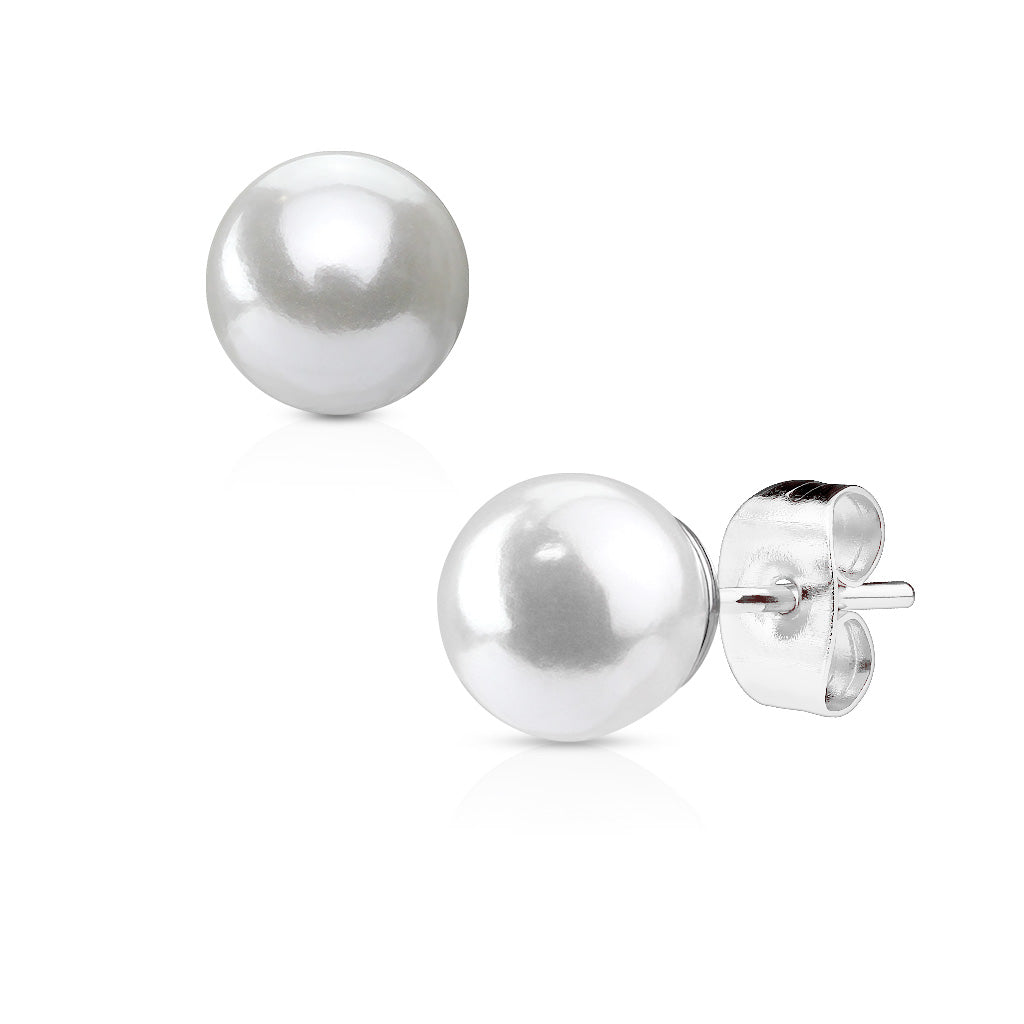 Pair of Pearl Earrings - Diez Liberty