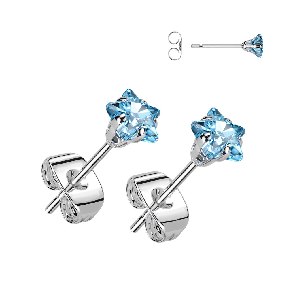 Star Earring Studs
