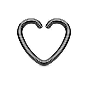 Heart Cut Rings 316L Surgical Steel